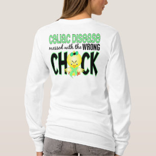 間違ったひよこと台なしになるCeliac病気 Tシャツ