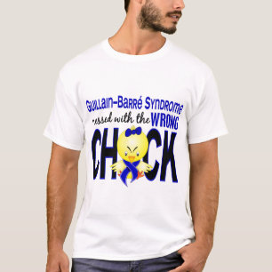 間違ったひよこと台なしになるGuillainの機械段シンドローム Tシャツ