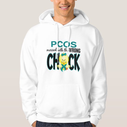 間違ったひよこと台なしになるPCOS パーカ (正面)