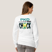 間違ったひよこと台なしになるPKD Tシャツ (裏面フル)