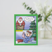 間違ったサッククリスマスカード シーズンポストカード (スタンド正面)