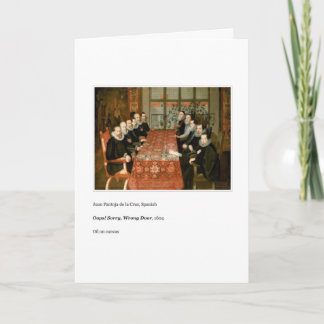 間違ったドア誕生日カード カード