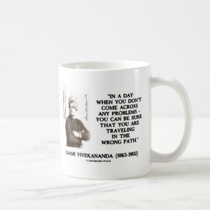 間違ったパスのSwamiのVivekanandaの旅行 コーヒーマグカップ