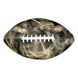 「間違ったブラシストローク」で汚れたツイスト正方形 アメリカンフットボール