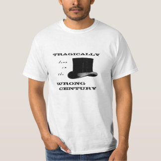 間違った世紀に生まれて下さい Tシャツ