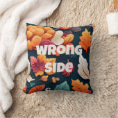 間違った側面の装飾秋 クッション (ブランケット)