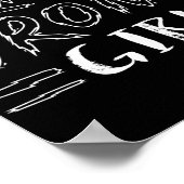 間違った女の子とゴチャゴチャした皮膚がん黒色腫 ポスター (角)