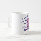 間違った女の子と台なしになる蟹座の借金の催促 コーヒーマグカップ (正面左)