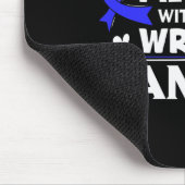 間違った家族の脱毛Suで混乱した脱毛症 マウスパッド (コーナー)