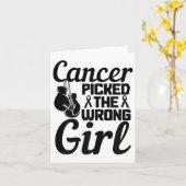 間違った少女の乳がん認識度モン カード (黄色い花)