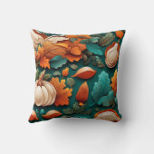 間違った椅子の装飾グリーン秋 クッション (裏面)