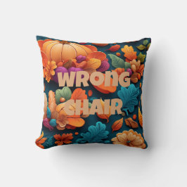 間違った椅子の装飾秋 クッション