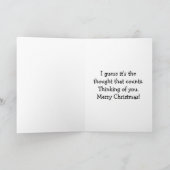 間違った袋クリスマスカード シーズンカード (内部)