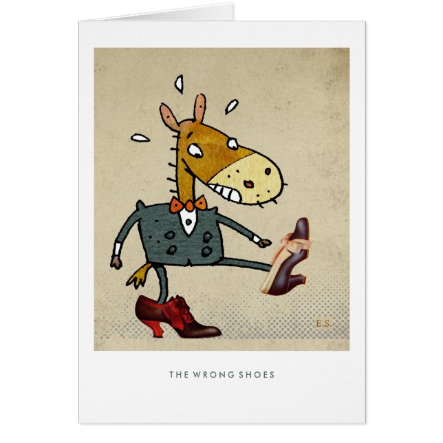 間違った靴 (正面)