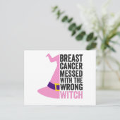 間違った魔女に乳がんおもしろいだ ポストカード (スタンド正面)