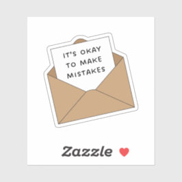 間違っても大丈夫 シール