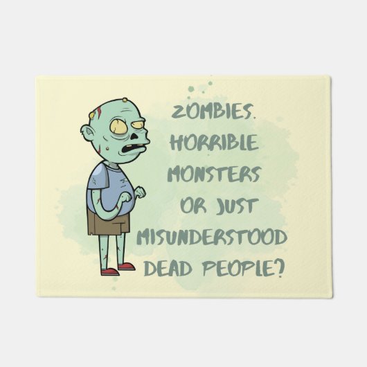 間違って理解されたゾンビ ドアマット (正面)