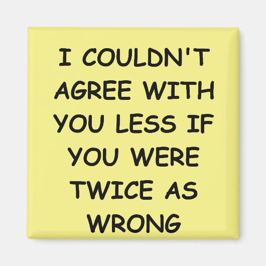 間違って マグネット (正面)