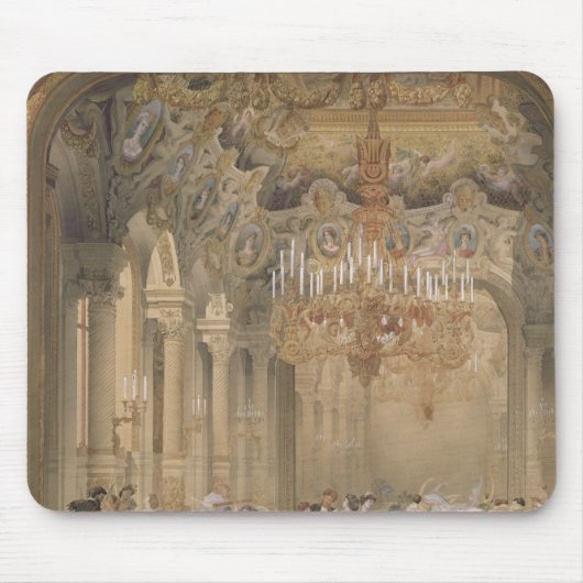 間隔の間のオペラのロビー マウスパッド (正面)