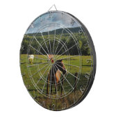 間隔の風車 ダーツボード (正面右)