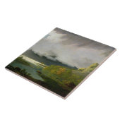 間隔のSkiddaw、c.1795のDerwent水 タイル (側面)