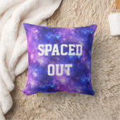 間隔をあけられたパーソナライズな銀河系 クッション (ブランケット)