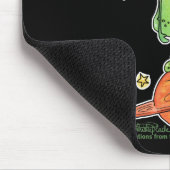 間隔を空けたエイリアン マウスパッド (コーナー)