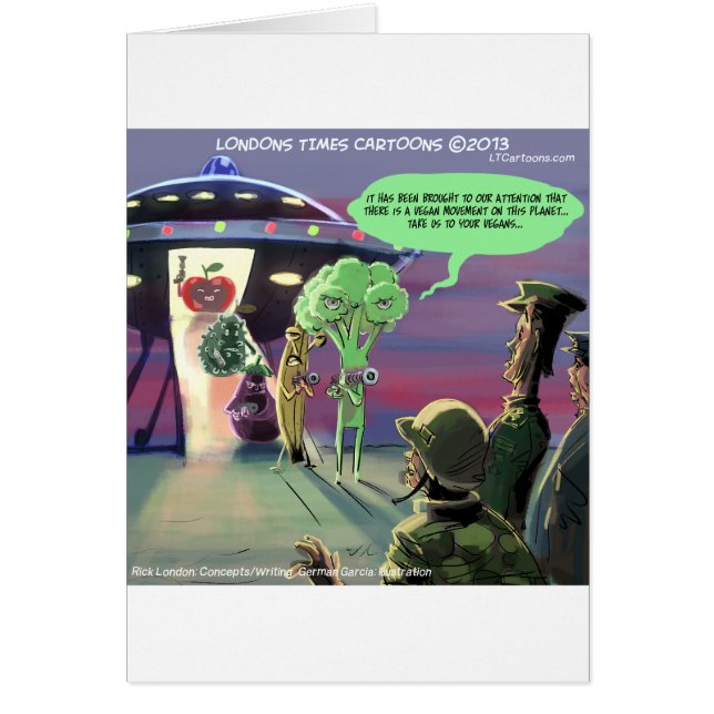 間隔を空けたビーガン おもしろい (正面)