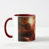 間隔を空けたマグカップ マグカップ (左)