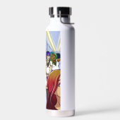 間隔を空けて ウォーターボトル (左面)