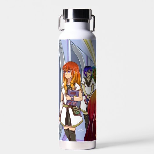 間隔を空けて ウォーターボトル (正面)