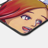 間隔を空けて デスクマット (コーナー)