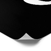 間隔を空けて ポスター (角)