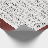 "間、羊飼いが夜までに見る彼らの群を" ラッピングペーパー (角)