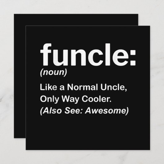 関おもしろい数定義ギフト |贈り物 シーズンカード (正面/裏面)