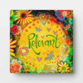 関かわいらしインスパイア連フローラ フォトプラーク (正面)