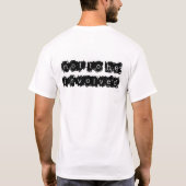 関与しない Tシャツ (裏面)
