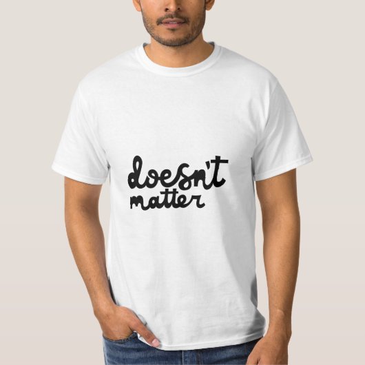 関係ない Tシャツ (正面)