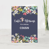 関係カスタム復活キリストの復活祭恵み カード (正面)