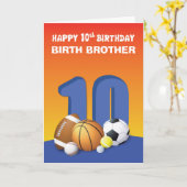 関係誕生ブラザーボーイ10誕生日Sp カード (黄色い花)