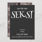 関司 招待状 (正面/裏面)