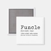 関数の定義おもしろいJokeギフトUncle_1 マグネット (正面/裏面)