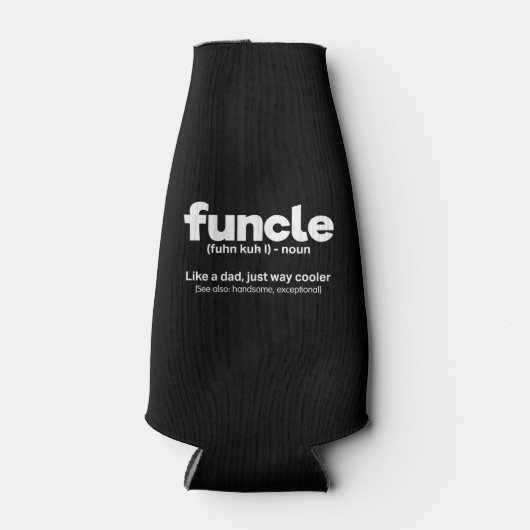 関数の定義の叔父のようなパパが方法クール ボトルクーラー (正面)