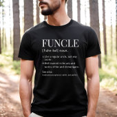 関数の定義クールとおもしろいおじの定義 Tシャツ