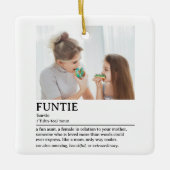 関数パーソナライズされた定義引用文 セラミックオーナメント (正面)