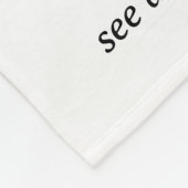 関数パーソナライズされた定義引用文 フリースブランケット (角)