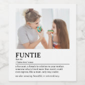 関数パーソナライズされた定義引用文 ワインラベル (シングルラベル)