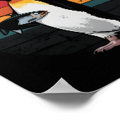 関税おもしろいのユーモアに抗議するペンギン ポスター (角)