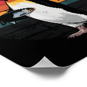 関税おもしろいのユーモアに抗議するペンギン ポスター (角)