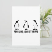 関税に対するペンギンアンチトランプTaxesxポリッチ シーズンカード (スタンド正面)